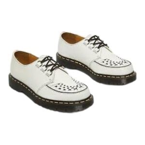 Dr. Martens White and Black Men's Shoes